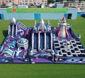GF3-924 Parco Gonfiabile a Tema Spaziale