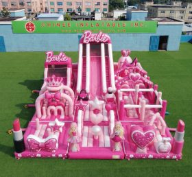 GF3-939 Parco Giochi Gonfiabile a Tema Barbie