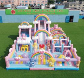 GF3-944 Parco giochi gonfiabile a tema Care Bears