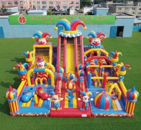 GF3-947 Parco giochi gonfiabile a tema clown