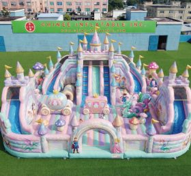 GF3-950 Parco Giochi Gonfiabile a Tema Fiabesco