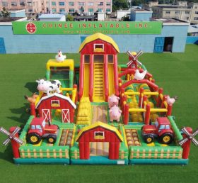 GF3-951 Parco Giochi Gonfiabile a Tema Fattoria