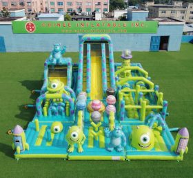 GF3-964 Parco Giochi Gonfiabile a Tema Monsters Inc