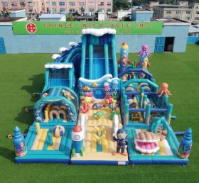 GF3-967 Parco Giochi Gonfiabile a Tema Oceanico
