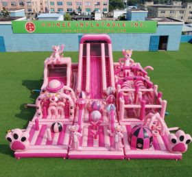 GF3-969 Tema Pantera Rosa Playground Gonfiabile