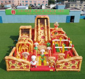 GF3-971 Parco Giochi Gonfiabile a Tema Pizza