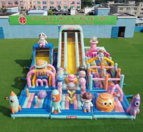GF3-973 Parco Giochi Gonfiabile a Tema Pop Mart