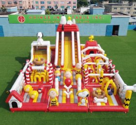 GF3-977 Parco Giochi Gonfiabile a Tema Snoopy