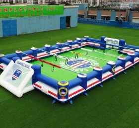 T11-952G Campo da calcio umano gonfiabile a tema Capo Verde
