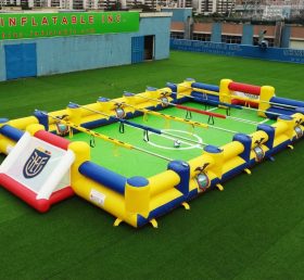 T11-952K Campo da Calcio Umano Gonfiabile a Tema Ecuador