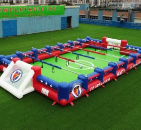 T11-952O Campo da Calcio Umano Gonfiabile a Tema Haiti