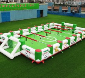 T11-952P Campo da calcio umano gonfiabile a tema Iran