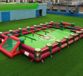 T11-952X Campo da Calcio Umano Gonfiabile a Tema Portogallo