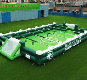 T11-952Z Campo da Calcio Umano Gonfiabile a Tema Arabia Saudita