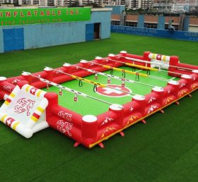 T11-952AE Campo da Calcio Umano Gonfiabile a Tema Svizzera