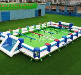 T11-952AH Campo da calcio umano gonfiabile a tema Uzbekistan