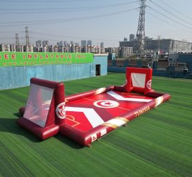 T11-779BM Campo da calcio gonfiabile a tema Tunisia