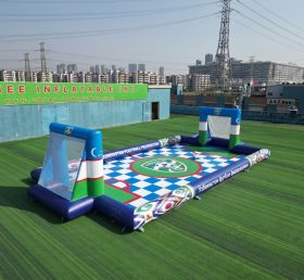 T11-779BR Campo da calcio gonfiabile a tema Uzbekistan
