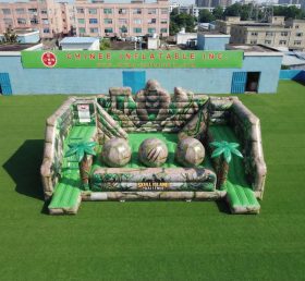 T11-4750G Percorso a ostacoli gonfiabile Big Balls a tema King Kong
