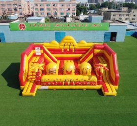 T11-4750H Percorso a Ostacoli Gonfiabile con Grandi Sfere a Tema McDonald