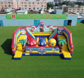 T11-4750J Percorso a ostacoli gonfiabile con grandi sfere a tema Paw Patrol