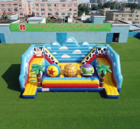 T11-4750R Percorso a ostacoli con grandi sfere gonfiabili a tema Toy Story