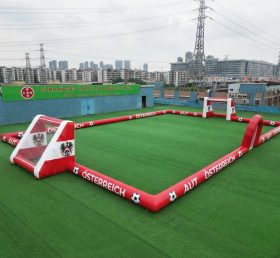 T11-926BAT Campo da calcio gonfiabile grande a tema Austria
