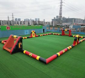 T11-926BBE Campo da Calcio Gonfiabile Grande a Tema Belgio