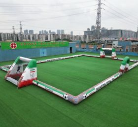 T11-926BIR Campo da calcio gonfiabile grande a tema Iran