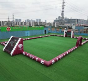 T11-926BQA Campo da calcio gonfiabile grande a tema Qatar