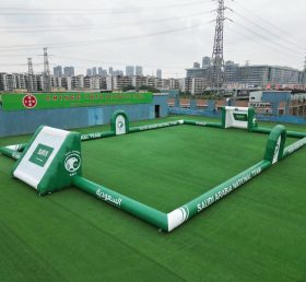 T11-926BSA Campo da Calcio Gonfiabile Grande a Tema Arabia Saudita