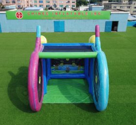 T11-7303 Gioco Bersaglio da Tennis Gonfiabile Commerciale per Allenamento Sportivo
