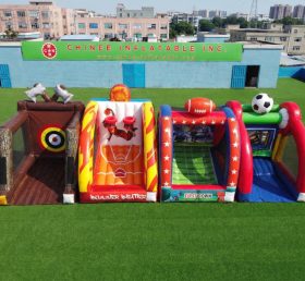 T11-7311 Suite di Giochi Sportivi Gonfiabili 4-in-1 Commerciale