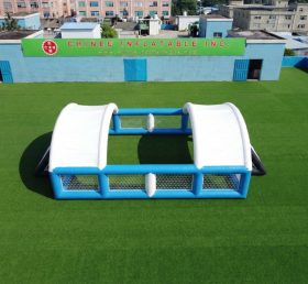 T11-7321 Arena da Calcio Gonfiabile con Tettoie ad Arco Protettive