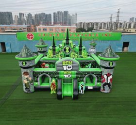 T5-3147 Castello Gonfiabile a Tema Ben 10