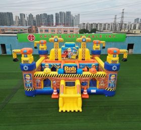 T5-3155 Castello Gonfiabile a Tema Bob Aggiustatutto