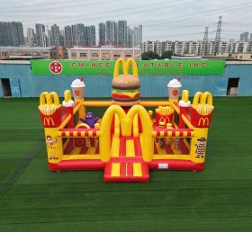 T5-3178 Castello Gonfiabile a Tema McDonald