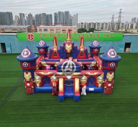 T5-3216 Castello Gonfiabile a Tema Avengers