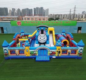 T5-3223 Castello Gonfiabile a Tema Thomas & Friends
