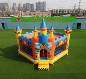 T5-3242 Castello Gonfiabile a Tema Bob Aggiustatutto
