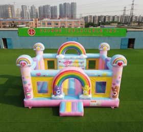 T5-3244 Castello Gonfiabile a Tema Care Bears
