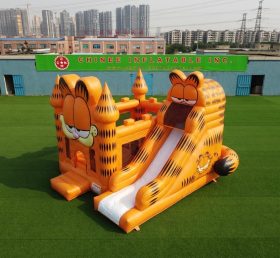 T5-3252 Castello Gonfiabile a Tema Garfield