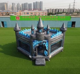 T5-3253 Castello Gonfiabile a Tema Godzilla
