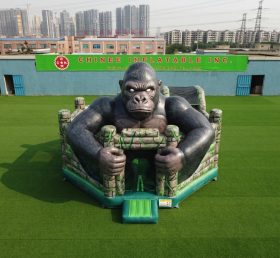 T5-3258 Castello Gonfiabile a Tema King Kong