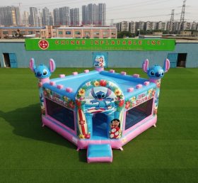 T5-3260 Castello gonfiabile a tema Lilo & Stitch