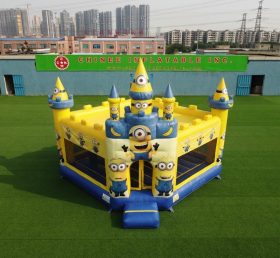 T5-3267 Castello Gonfiabile a Tema Minions