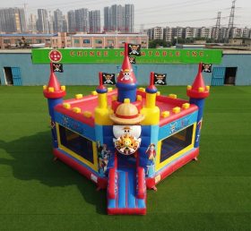 T5-3275 Castello Gonfiabile a Tema One Piece