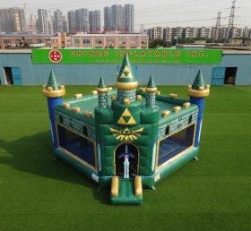 T5-3300 Castello Gonfiabile a Tema The Legend Of Zelda