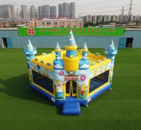 T5-3302 Castello Gonfiabile a Tema I Simpson