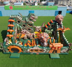 T6-6897 Parco Giochi Gonfiabile a Tema Dinosauro